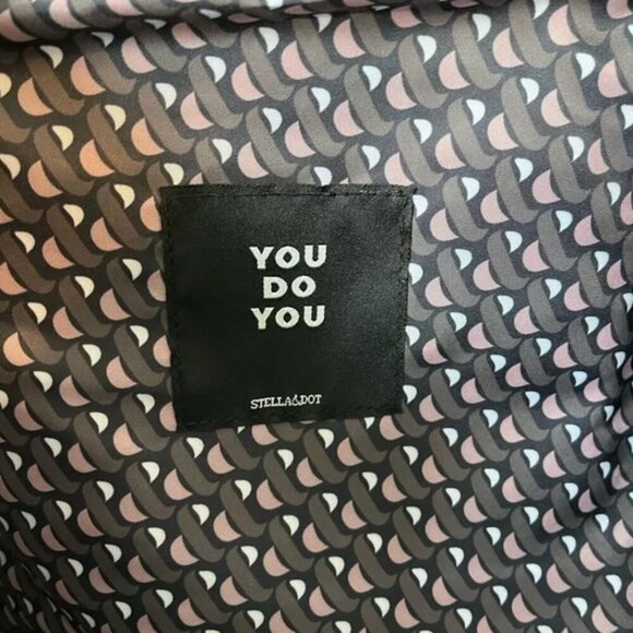 Stella Dot Zip It Large Tote Black - Picture 4 of 4